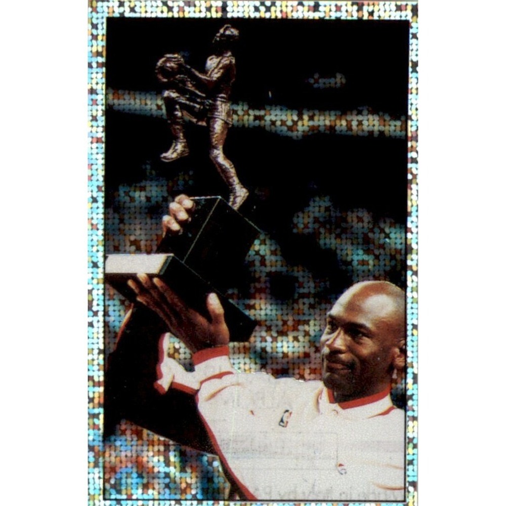 1992 Panini Sticker Foil #20 Michael Jordan Chicago Bulls